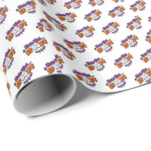 Enchanted Halloween Hauntings Let's Get Spooky Wrapping Paper