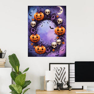 Enchanted Halloween Night Poster