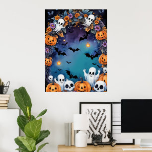 Enchanted Halloween Night Poster