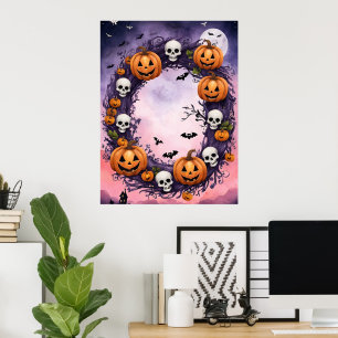 Enchanted Halloween Night Poster