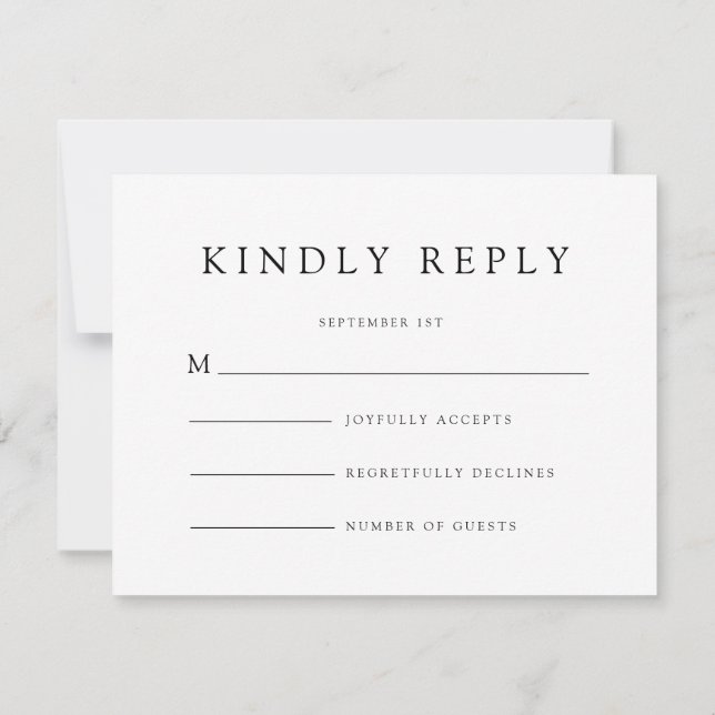 Enchanted Hanging Lanterns Wedding RSVP Card (Back)