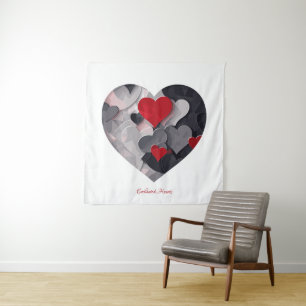 Enchanted Hearts Tapestry