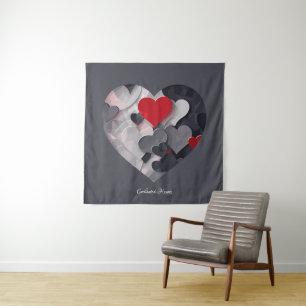 Enchanted Hearts Tapestry