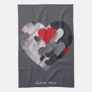 Enchanted Hearts Tea Towel