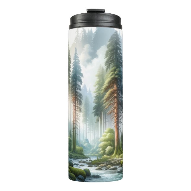Enchanted Hoh Rainforest Thermal Tumbler (Front)