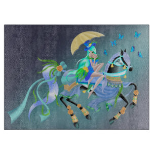 Enchanted Horse Ride  Cutting Board
