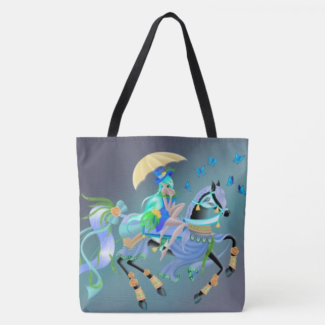 Enchanted Horse Ride  Tote Bag (Front)