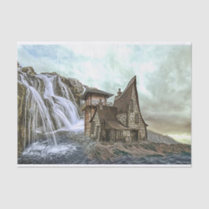 enchanted house tissue paper