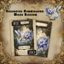 Enchanted Hummingbird & Moon Blossom.