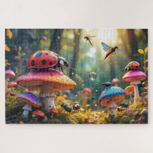 Enchanted Insect Carnival Jigsaw Puzzle