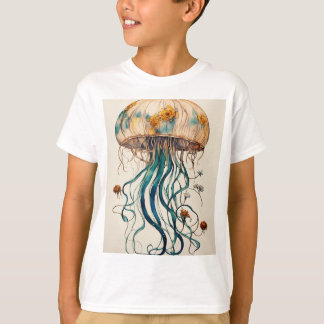 Enchanted Jellyfish: Mystical Underwater Elegance T-Shirt