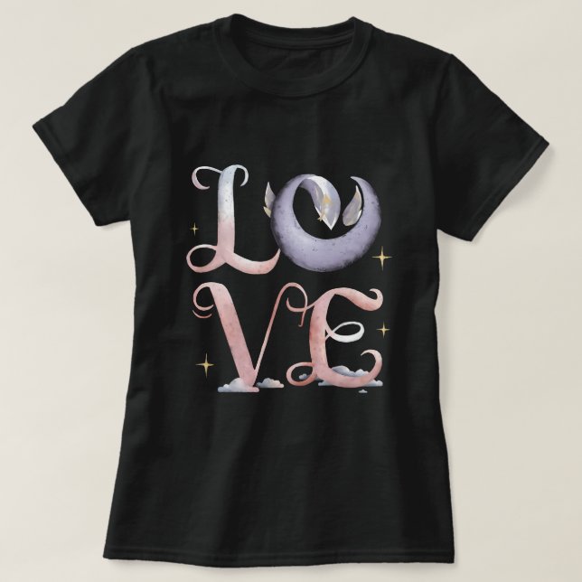 Enchanted Love  T-Shirt (Design Front)