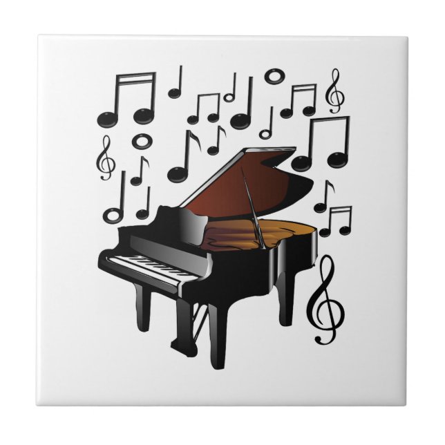 Enchanted Melody Ceramic Tile (Front)