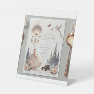 Enchanted Moments: A Night to Remember" Pedestal Sign