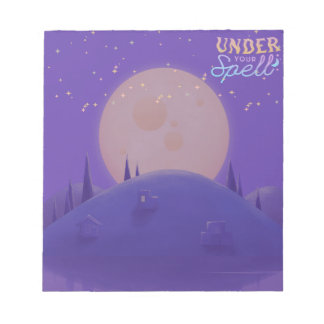 "Enchanted Moonlight" Notepad