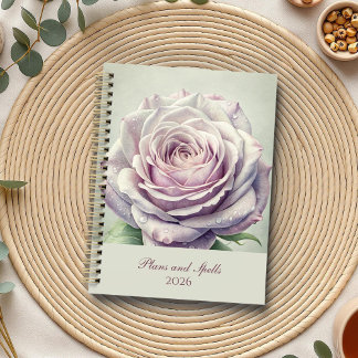 Enchanted Moonlit Rose Planner