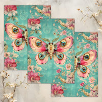 ENCHANTED MOTH DECOUPAGE