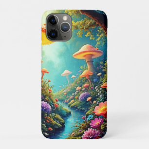 Enchanted Mushroom Forest Dream iPhone 11 Pro Case