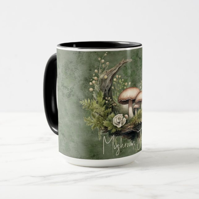  Enchanted Mushroom Forest Mug (Front Left)