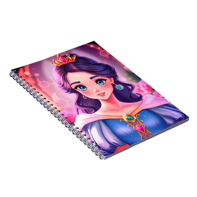 Enchanted Notebook - Princesses and Dreams (Right Side)