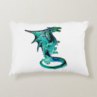 Enchanted Ocean Creature Blue Waves Magical Art Decorative Cushion