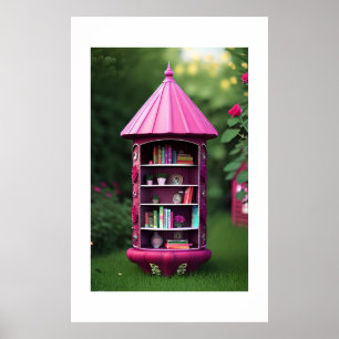 Enchanted Outdoor Library Poster