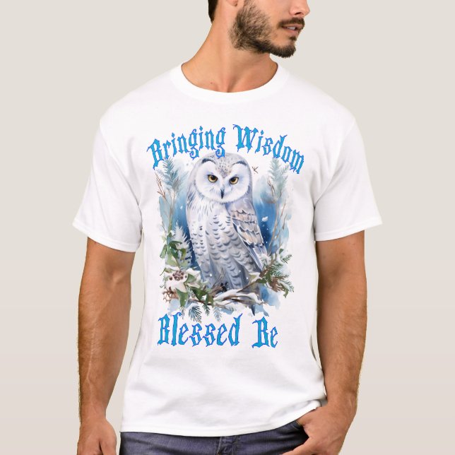Enchanted Owl Bringing Wisdom T-Shirt (Front)