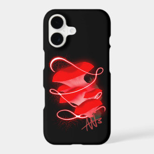 Enchanted Oyster Glowing Red Mushroom Phone Case