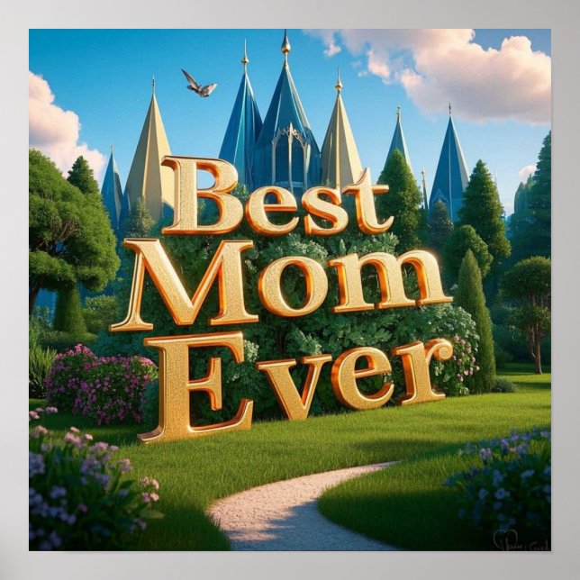 Enchanted Palace Grounds Poster (Front)