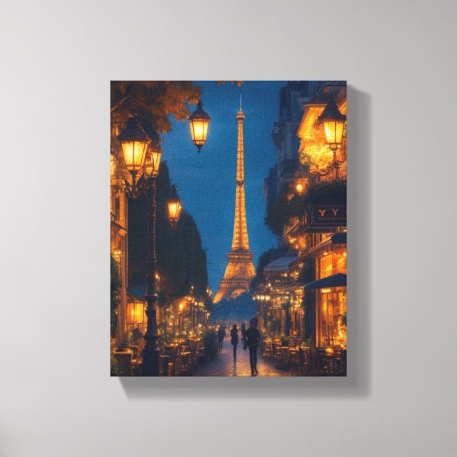 Enchanted Paris: 3 Canvas Print (Front)