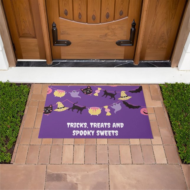 Enchanted Pastel Spooktacular Halloween Doormat (Outdoor)