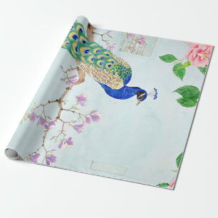 Enchanted Peacock   Gift For Peacock Lover Wrapping Paper