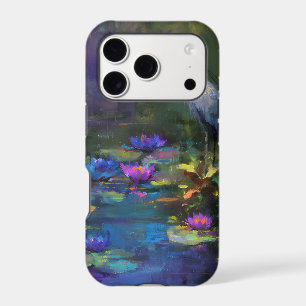 Enchanted Pond Water Lily Nature Watercolor