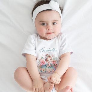 Enchanted Princess Garden Baby Bodysuit