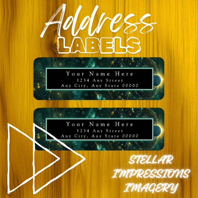 Enchanted Pulse Return Address Label (Creator Uploaded)