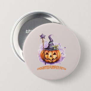 Enchanted Pumpkin Patch 7.5 Cm Round Badge
