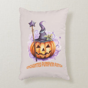 Enchanted Pumpkin Patch Decorative Cushion