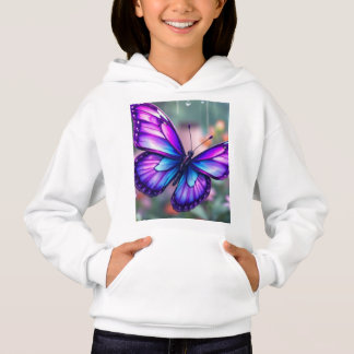 Enchanted Purple Butterfly Garden