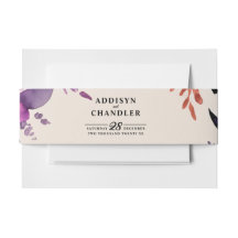 Enchanted Purple + Orange Floral Halloween Wedding