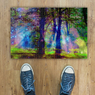 Enchanted Rainbow Forest Fantasy Art Jigsaw Puzzle