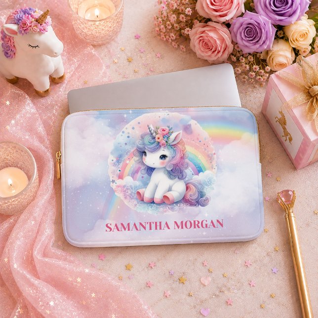Enchanted Rainbow Unicorn Magical Day Laptop Case (Enchanted Rainbow Unicorn Magical Day Laptop Case

)