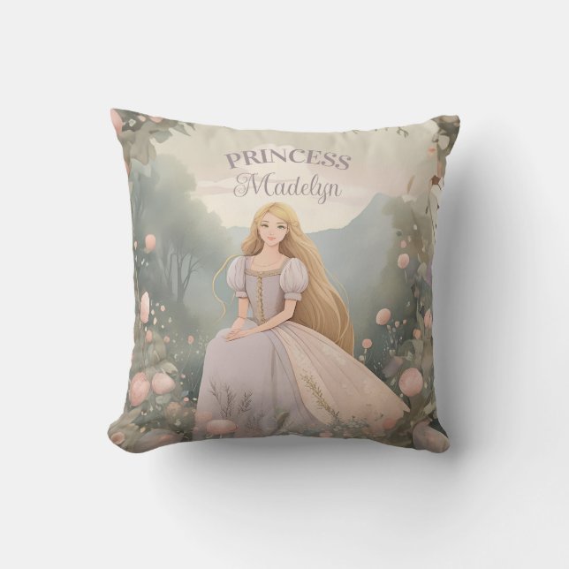 Enchanted Rapunzel Princess Cushion (Front)