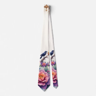 Enchanted Raven Wedding Collection Tie