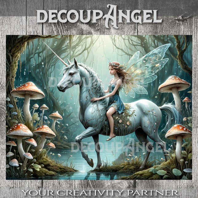 Enchanted Ride - Decoupage - Tissue Paper (Creator Uploaded)