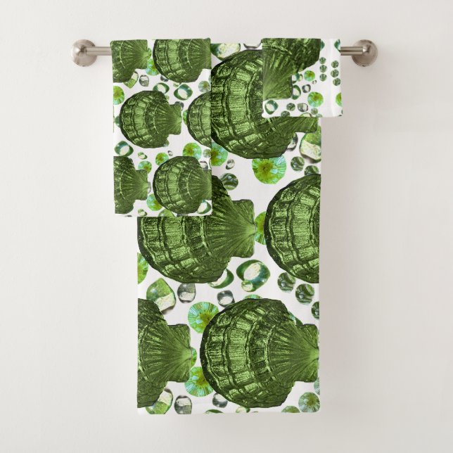 Enchanted Seashell   Bath Towel Set (Insitu)