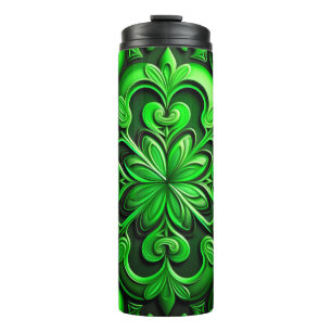 Enchanted Shamrock Thermal Tumbler