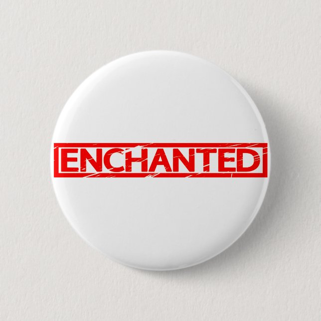 Enchanted Stamp 6 Cm Round Badge (Front)