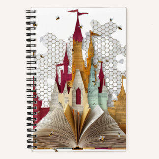 Enchanted Storybook Castle Spiral Notebook