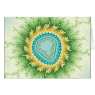 Enchanted Sun - Fractal Card