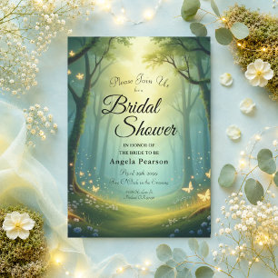Enchanted Sunlit Summer Grove Invitation